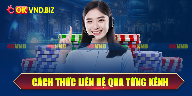 Cách thức liên hệ OKvnd qua từng kênh